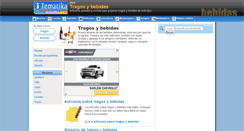 Desktop Screenshot of bebidas.itematika.com