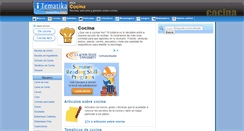Desktop Screenshot of cocina.itematika.com